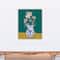 Beige Floral Chinese Vase 16" x 20" Canvas Wall Art